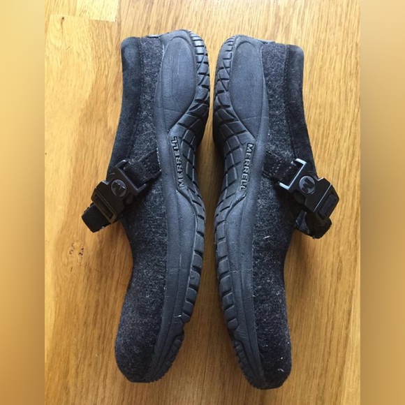 MERRELL Merrell Women Encore SideStep Ortholite Wool Mules Clogs size 7 - Picture 8 of 9